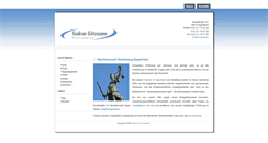 Desktop Screenshot of kanzlei-goetzmann.de